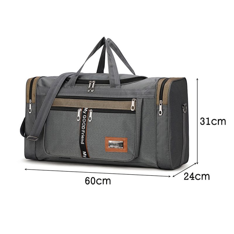 Travel Bag Sports Bag Men Gym Bag Oxford Dry Wet Separation Bags Large Capacity Yoga Sports Backpack Overnight Bag Pouches - Image 8