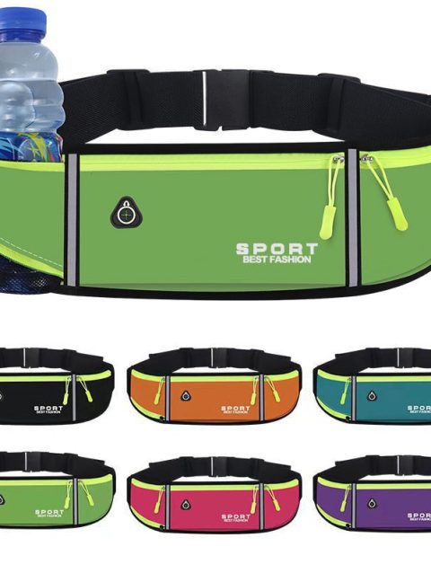 Running Waist Bag Men Women Sports Belt Pouch Sports Fanny Pack Mobile Phone Bag Gym Running Cell Phone Jogging Run Cycling Bag