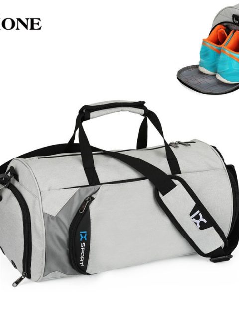 Men Gym Bags For Training Bag Tas Fitness Travel Sac De Sport Outdoor Sports Swim Women Dry Wet Gymtas Yoga Shoes Bag XA103WA