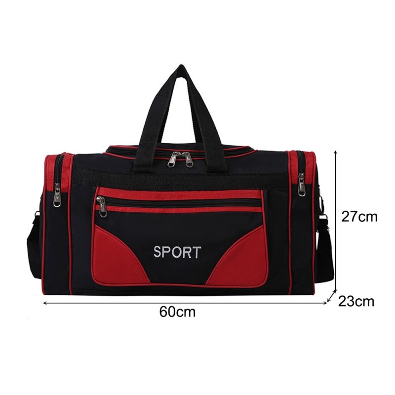 Nylon Travel Duffel Bag Large Capacity Handbag Portable Outdoor Gym Luggage Bag Multifunctional Waterproof Sports Fitness Bags - Image 7