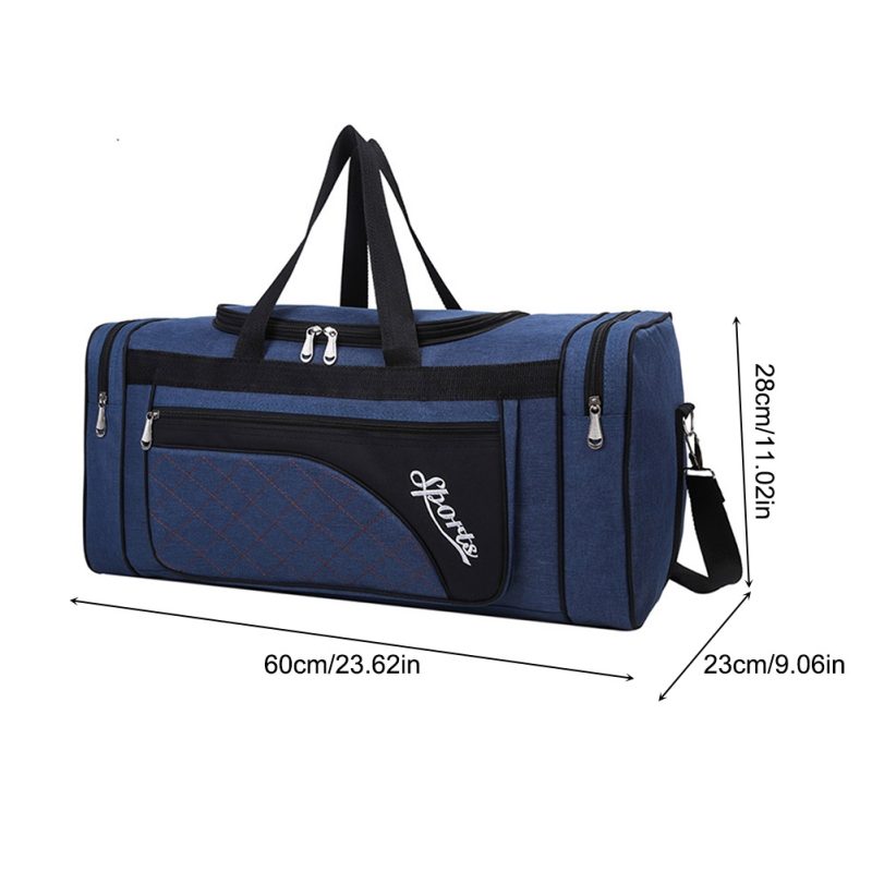 Nylon Travel Duffel Bag Large Capacity Handbag Portable Outdoor Gym Luggage Bag Multifunctional Waterproof Sports Fitness Bags - Image 9