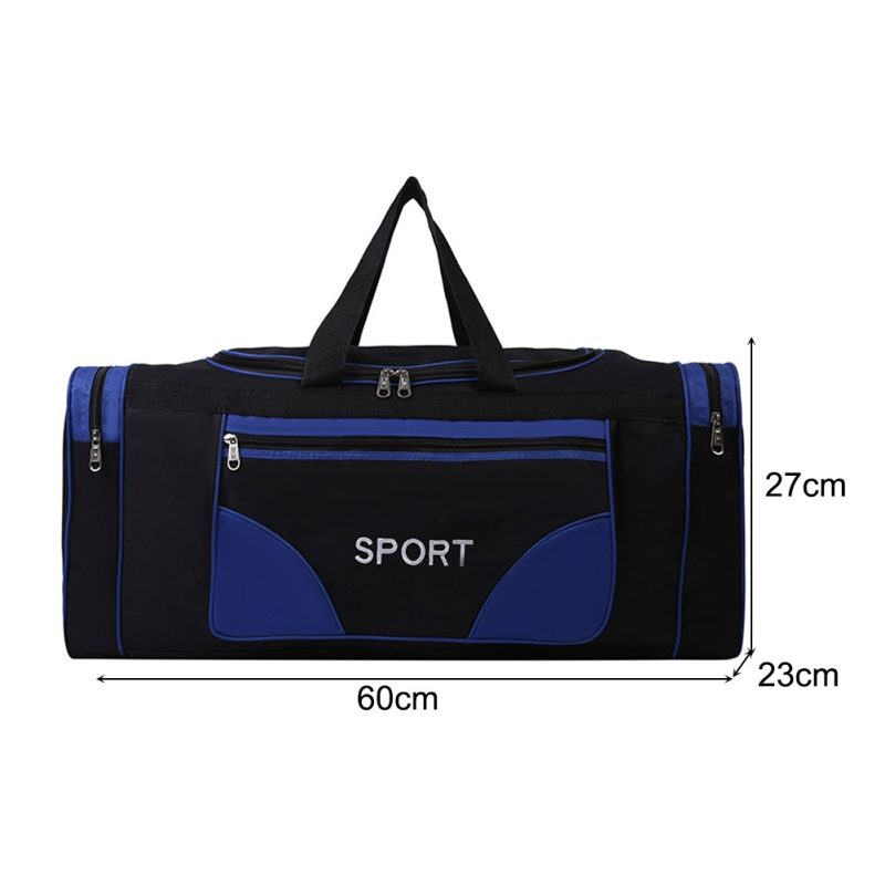 Nylon Travel Duffel Bag Large Capacity Handbag Portable Outdoor Gym Luggage Bag Multifunctional Waterproof Sports Fitness Bags - Image 12