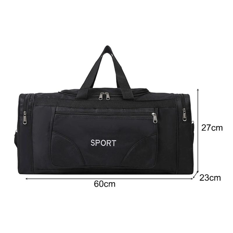 Oxford Sports Bag Large Capacity Fitness Training Bag Waterproof Large Capacity Weekend Duffle Travel Bag Fitness Bag - Image 14