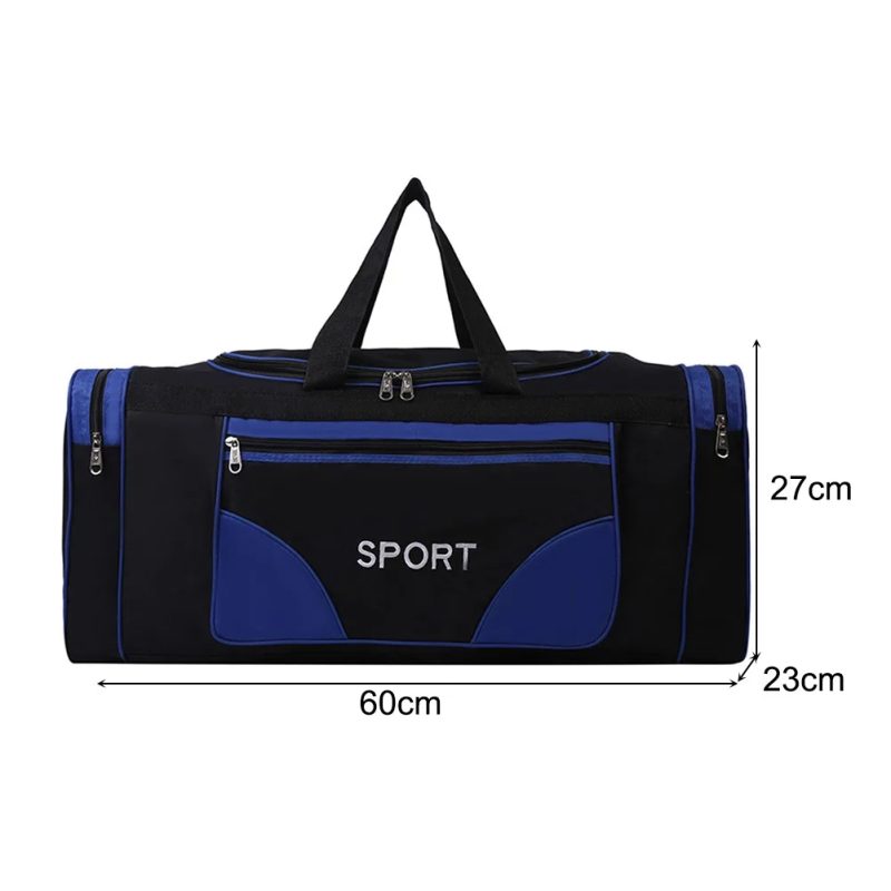 Oxford Sports Bag Large Capacity Fitness Training Bag Waterproof Large Capacity Weekend Duffle Travel Bag Fitness Bag - Image 15
