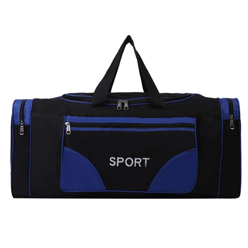 Oxford Fitness Bag Large Capacity Fitness Training Bag Waterproof Multifunctional Adjustable Shoulder Strap for Outdoor Football - Image 7