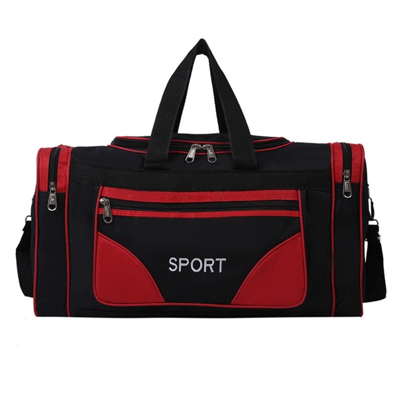 Oxford Fitness Bag Waterproof Sports Backpack Purse Multifunctional Wear-resistant Adjustable Shoulder Strap for Travel Swimming - Image 3