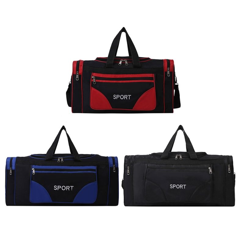 Oxford Fitness Bag Waterproof Sports Backpack Purse Multifunctional Wear-resistant Adjustable Shoulder Strap for Travel Swimming - Image 6