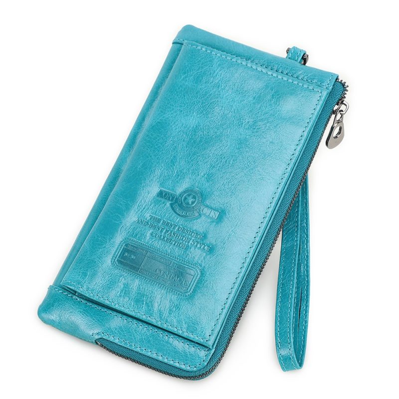 2022 Men Wallet Clutch Genuine Leather Brand Rfid Wallet Male Organizer Cell Phone Clutch Bag Long Coin Purse Free Engrave - Image 10