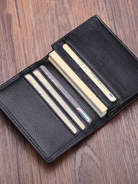 Luxury Fashion Genuine Leather card Wallets men credit card holders women card&ID holder male organizer Business card holder