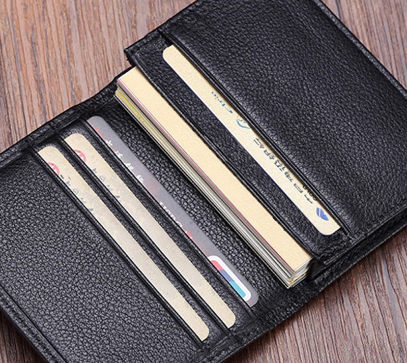Luxury Fashion Genuine Leather card Wallets men credit card holders women card&ID holder male organizer Business card holder - Image 5
