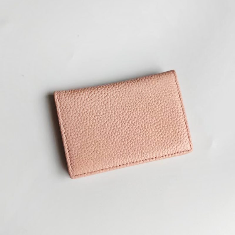 Personalize Name Business Card Holder Genuine Leather Men ID Credit Card Wallet Custom Company Logo DIY Gift Women Cardholder - Image 16
