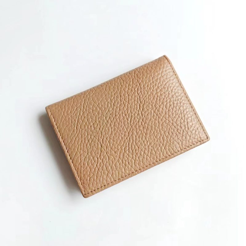 Personalize Name Business Card Holder Genuine Leather Men ID Credit Card Wallet Custom Company Logo DIY Gift Women Cardholder - Image 24