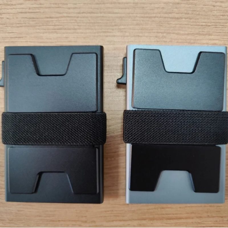 Rfid Credit Card Holder Wallets Money Bag Metal Slim Thin Men Wallet Aluminium Automatic Luxury Wallet Male Purse Vallet Choice - Image 6