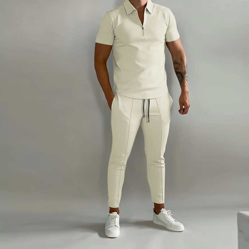 2024 Europe and the United States summer suit slim-fit trend youth sports leisure men's new era - Image 3