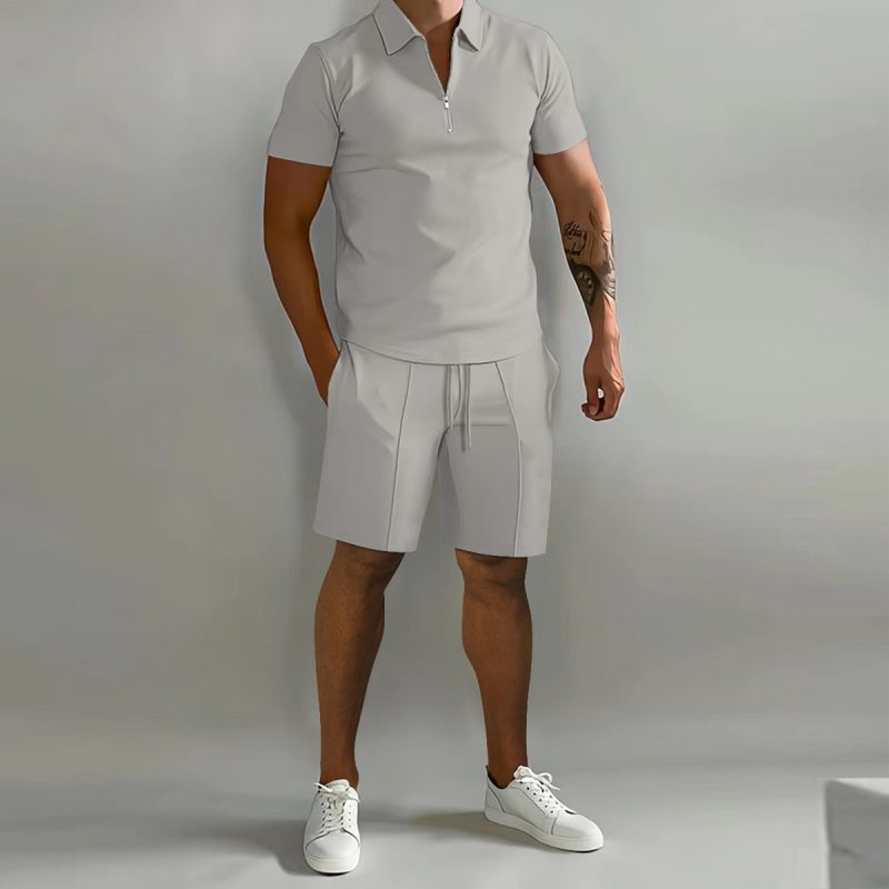 2024 Europe and the United States summer suit slim-fit trend youth sports leisure men's new era - Image 6