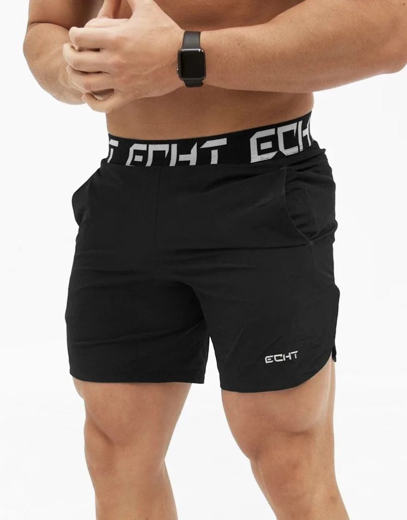 New Men Fitness Bodybuilding Shorts Man Summer Gyms Workout Male Breathable Quick Dry Sportswear Jogger Beach Short Pants