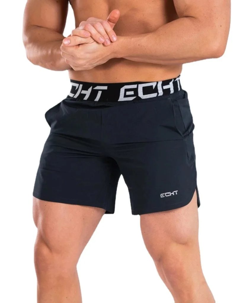 New Men Fitness Bodybuilding Shorts Man Summer Gyms Workout Male Breathable Quick Dry Sportswear Jogger Beach Short Pants - Image 3