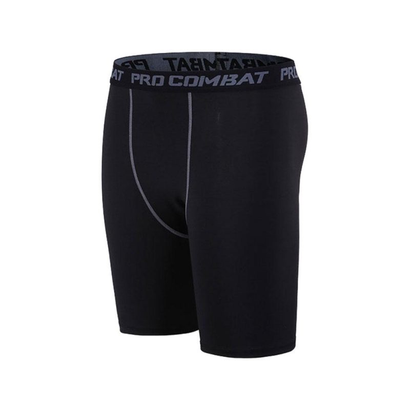 Sports Men Leggings Male Fitness Pants Elastic Compression Tights Gym Running Training Shorts Quick Drying Bottoming Shorts - Image 3