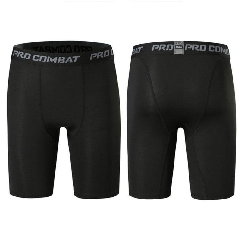 Sports Men Leggings Male Fitness Pants Elastic Compression Tights Gym Running Training Shorts Quick Drying Bottoming Shorts - Image 5