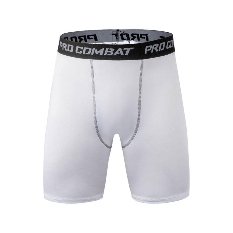 Sports Men Leggings Male Fitness Pants Elastic Compression Tights Gym Running Training Shorts Quick Drying Bottoming Shorts - Image 9