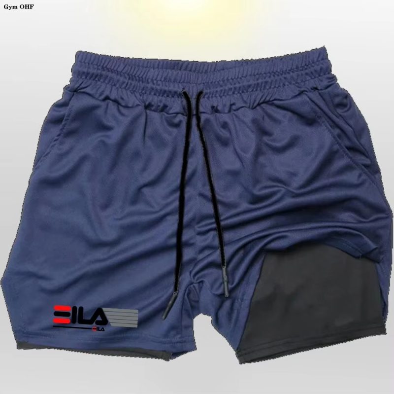 Running Shorts Men Gym Sports Shorts 2 In 1 Quick Dry Outdoors Workout Training Fitness Jogging Short Pants Summer Men Shorts - Image 10