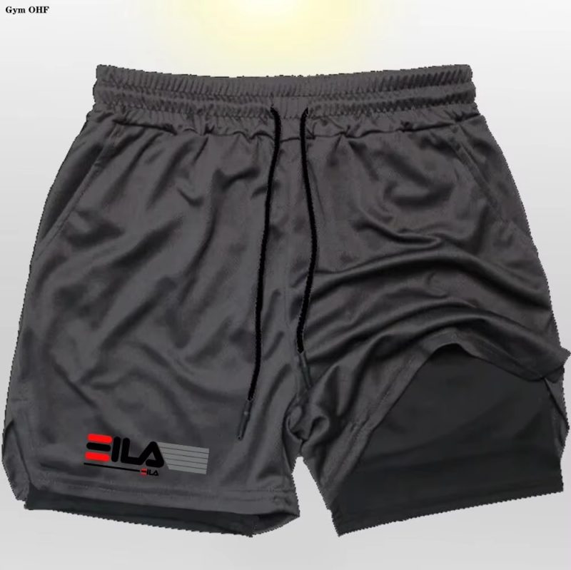 Running Shorts Men Gym Sports Shorts 2 In 1 Quick Dry Outdoors Workout Training Fitness Jogging Short Pants Summer Men Shorts - Image 11