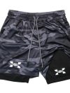 New Running Shorts Men Gym Sports Shorts 2 In 1 Quick Drying Workout Training Gym Fitness Jogging Short Pants Summer FD22273300