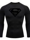 Running T-Shirt Men Compression Shirt Black Gym Top Sports Quick Dry Breathable Sportswear Workout Bodybuilding Short T-Shirts