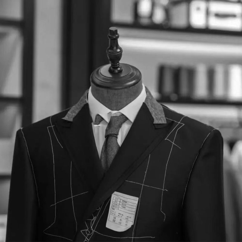Navy Blue Velvet Blazer for Men Slim Fit Peak Lapel Men Suit Jacket Smoking Jacket 1 Piece Italian Style Fashion Coat - Image 2