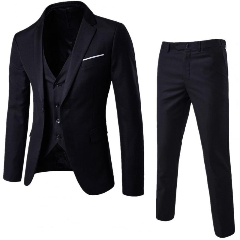 Business Suits Men Blazers 3 Pieces Set Luxury Slim Fit Turn down Collar Vest Pants Jackets Men Suit Groom Wedding Suit - Image 7