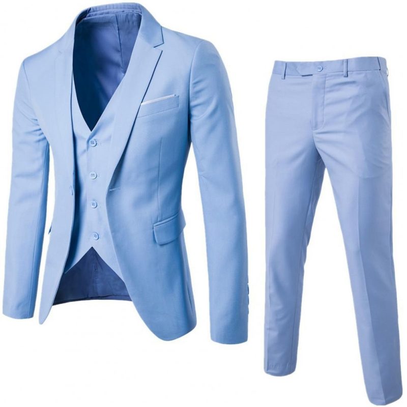 Business Suits Men Blazers 3 Pieces Set Luxury Slim Fit Turn down Collar Vest Pants Jackets Men Suit Groom Wedding Suit - Image 10