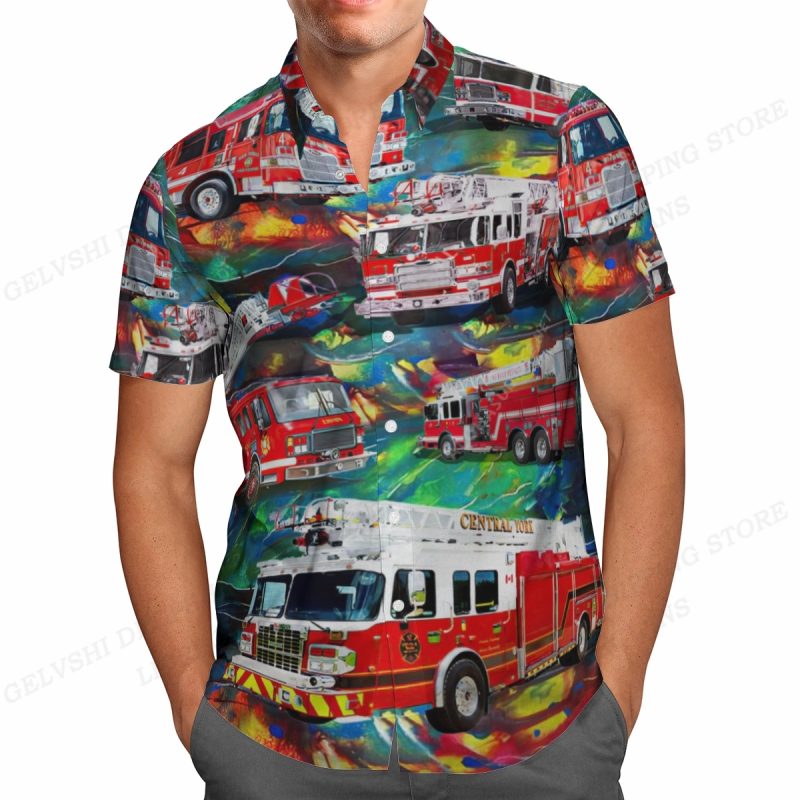 Summer Hawaiian Shirts Fish Printed Shirt Men Women Fashion Short Sleeve Blouse Men's Vocation Lapel Beach Camisas Sea - Image 7