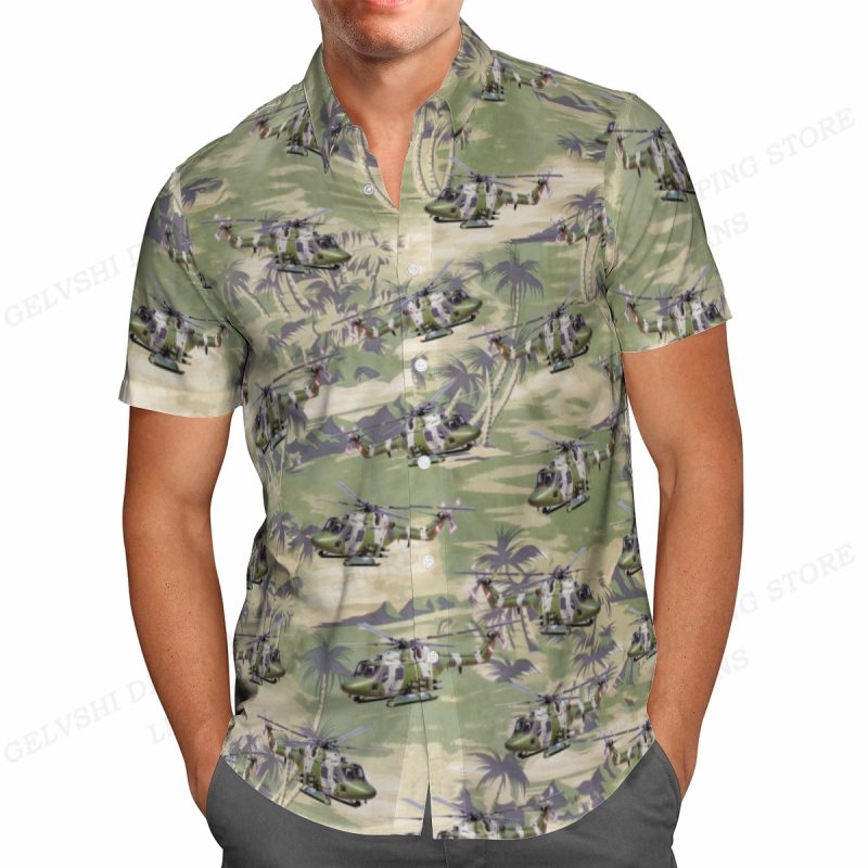 Summer Hawaiian Shirts Fish Printed Shirt Men Women Fashion Short Sleeve Blouse Men's Vocation Lapel Beach Camisas Sea - Image 11