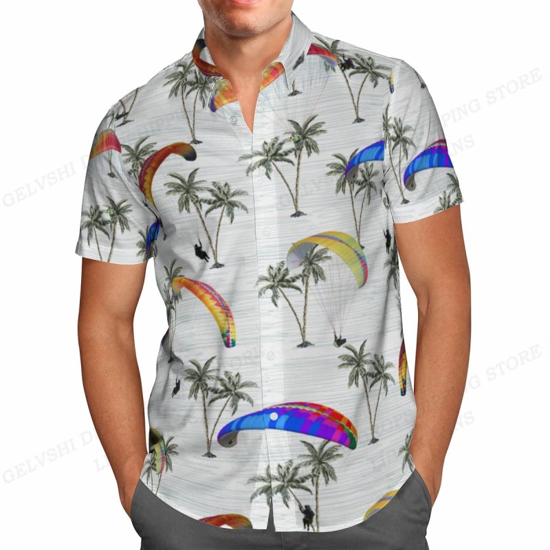 Summer Hawaiian Shirts Fish Printed Shirt Men Women Fashion Short Sleeve Blouse Men's Vocation Lapel Beach Camisas Sea - Image 13