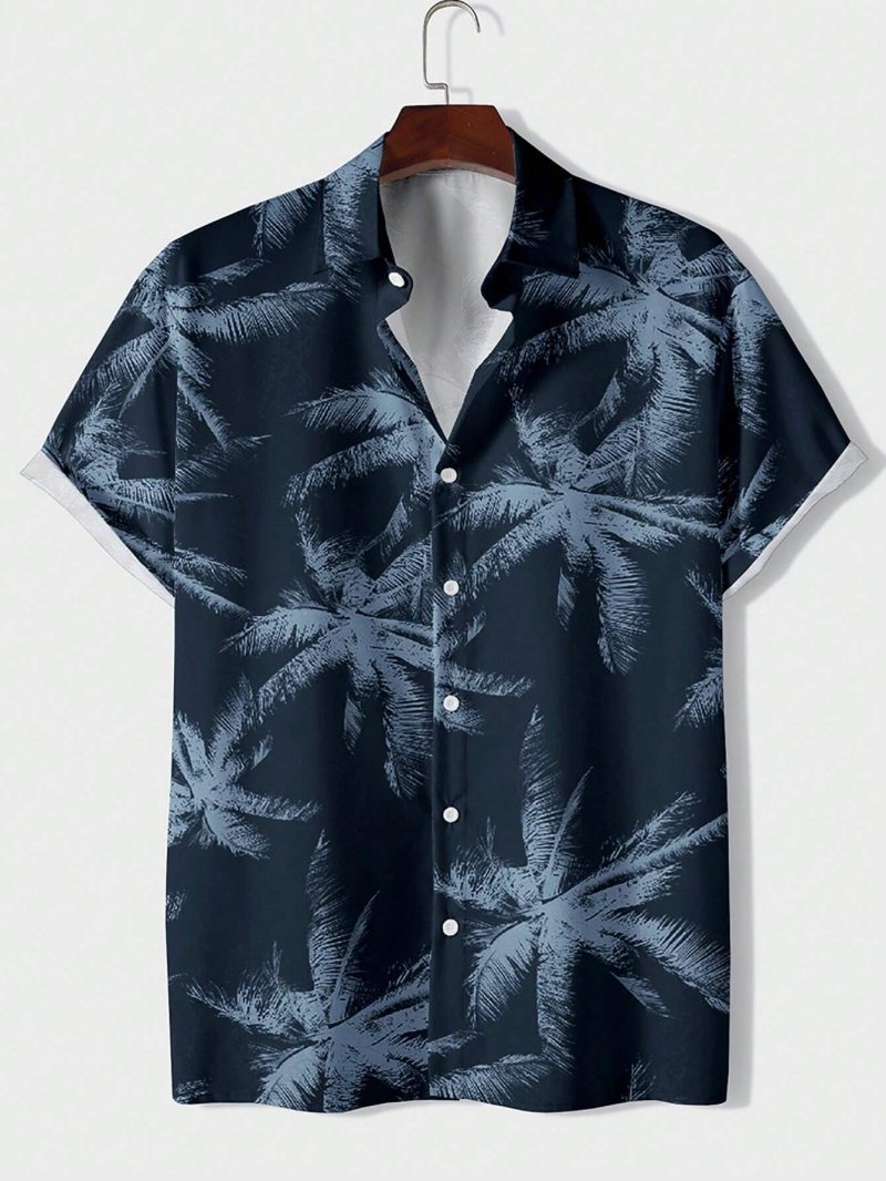 Hawaiian Shirt Man Print Casual Thin Beach Slim Fashion Shirt High Quality Luxury Black Social Vintage Funny Oversized Clothes - Image 7