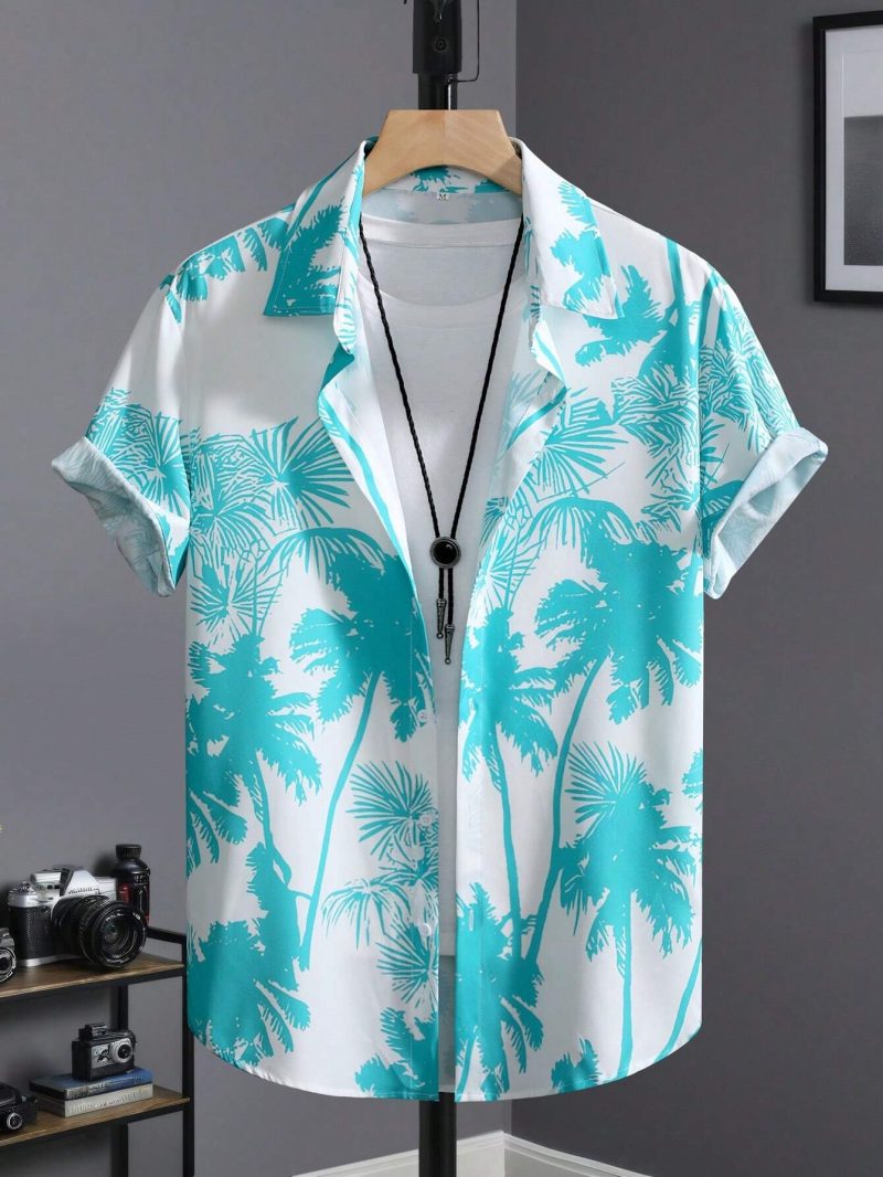 Hawaiian Shirt Man Print Casual Thin Beach Slim Fashion Shirt High Quality Luxury Black Social Vintage Funny Oversized Clothes - Image 11