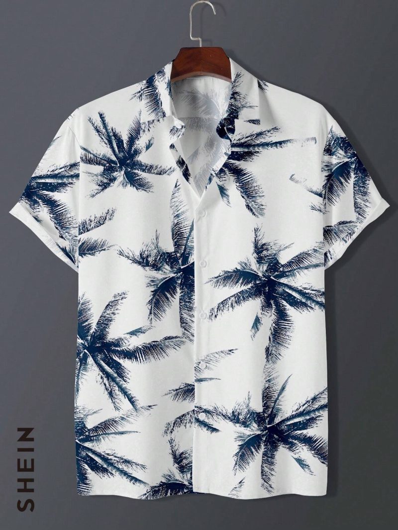 Hawaiian Shirt Man Print Casual Thin Beach Slim Fashion Shirt High Quality Luxury Black Social Vintage Funny Oversized Clothes - Image 12