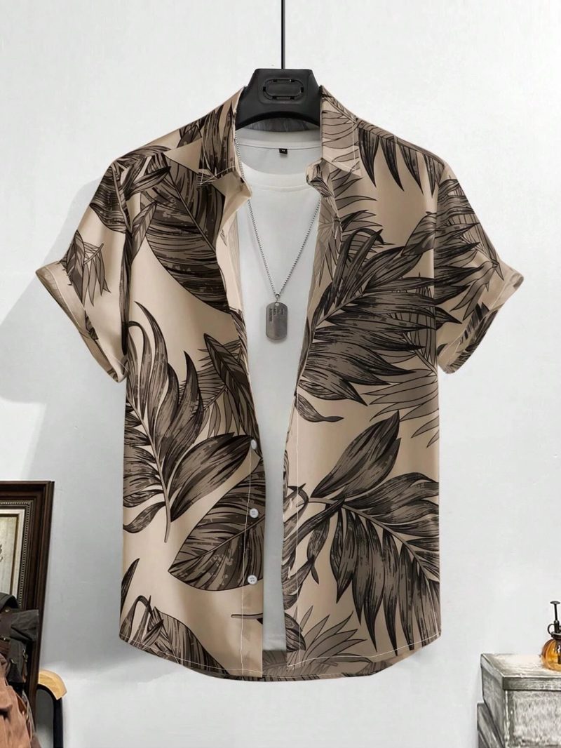 Hawaiian Shirt Man Print Casual Thin Beach Slim Fashion Shirt High Quality Luxury Black Social Vintage Funny Oversized Clothes - Image 16