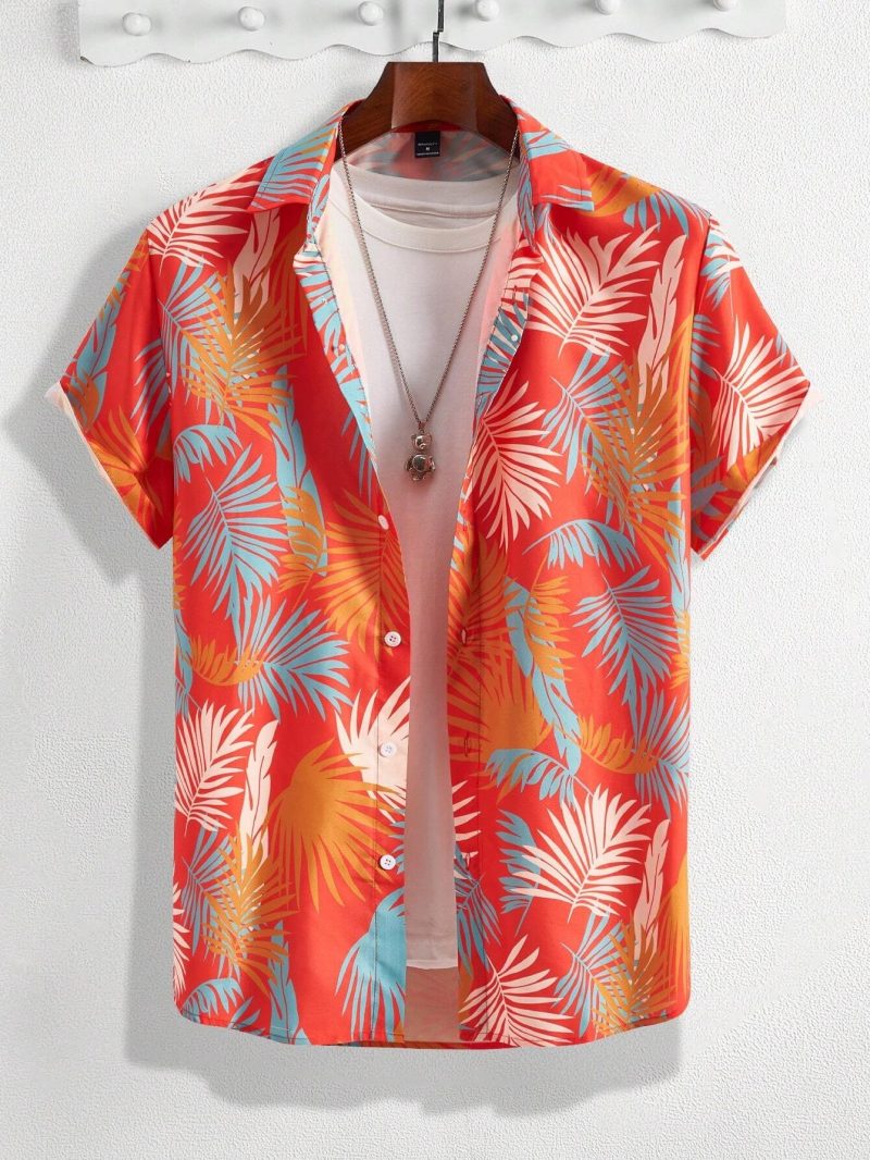 Hawaiian Shirt Man Print Casual Thin Beach Slim Fashion Shirt High Quality Luxury Black Social Vintage Funny Oversized Clothes - Image 17