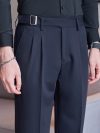 Blue Green Men's Suit Pants, Fashion Slim Dress Trousers, White Black Khaki Pantalones Hombre, Fall/Winter Male Pant Asian Size