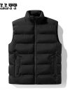 8XL Spring Men Casual Sleeveless Vests Jacket Mens Autumn Winter Warm Windproof Waistcoat Men Fashion Outwear Vest Jackets Male