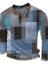 Men's long sleeved men's foreign trade polo men's digital printed polo