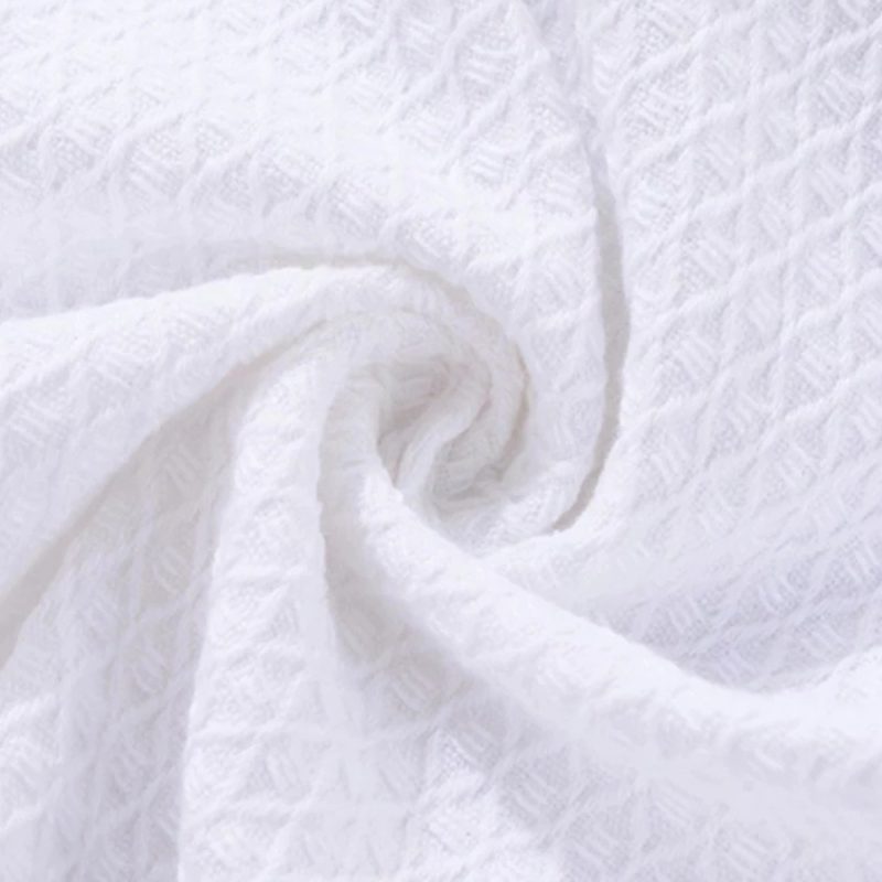 100% Cotton Waffle Bathrobe Men Women Sleepwear Couple Spring Summer Long Bride Bathrobe Sleep Lounge Robe Kimono Nightwear Gown - Image 6