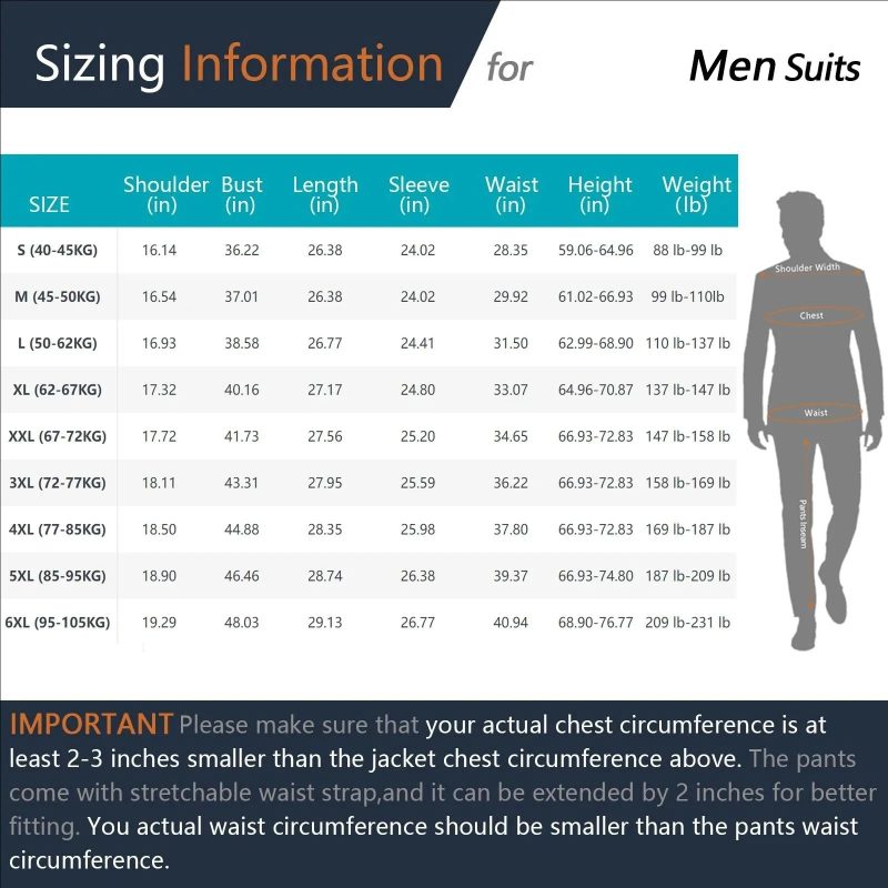 Wedding Suits For Men Elegant Blazers Outfit Set 3 Pieces Jackets Vest Pants Full 2024 Luxury Fashion Classic Business Formal - Image 4