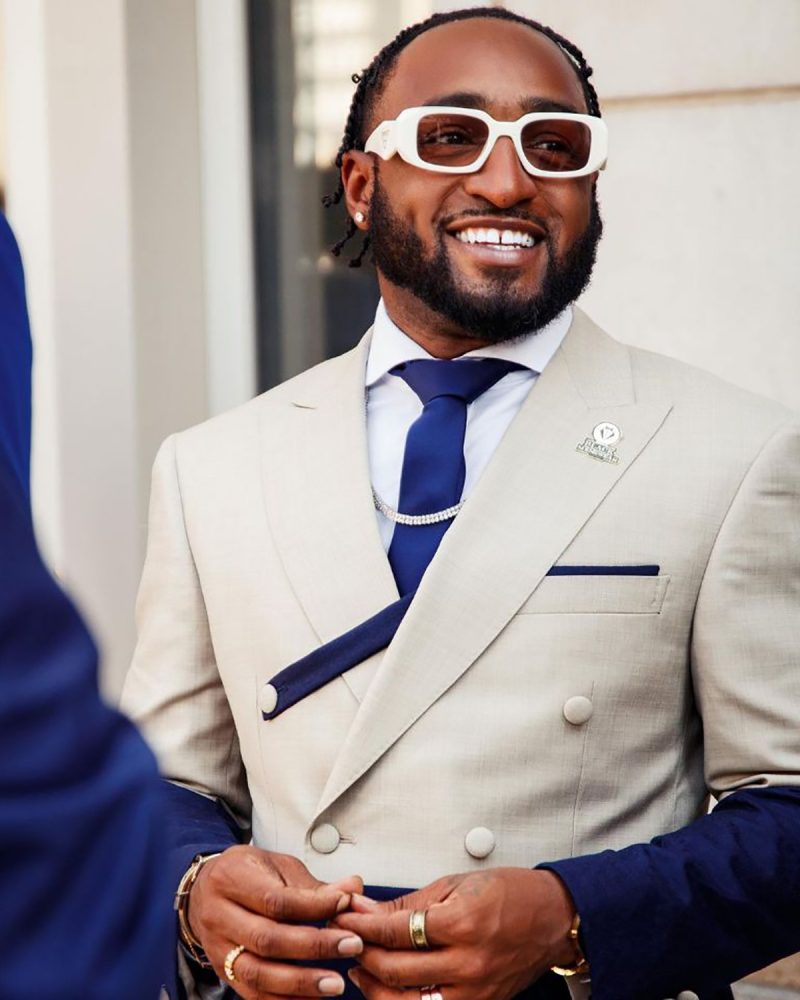 Causal Suits Tuxedos For Black man Single Breasted Peaked Button Lapel 2 Piece (Blazer Pant) Custom Size Special Party Occasion - Image 3