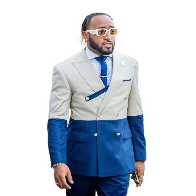 Causal Suits Tuxedos For Black man Single Breasted Peaked Button Lapel 2 Piece (Blazer Pant) Custom Size Special Party Occasion - Image 7