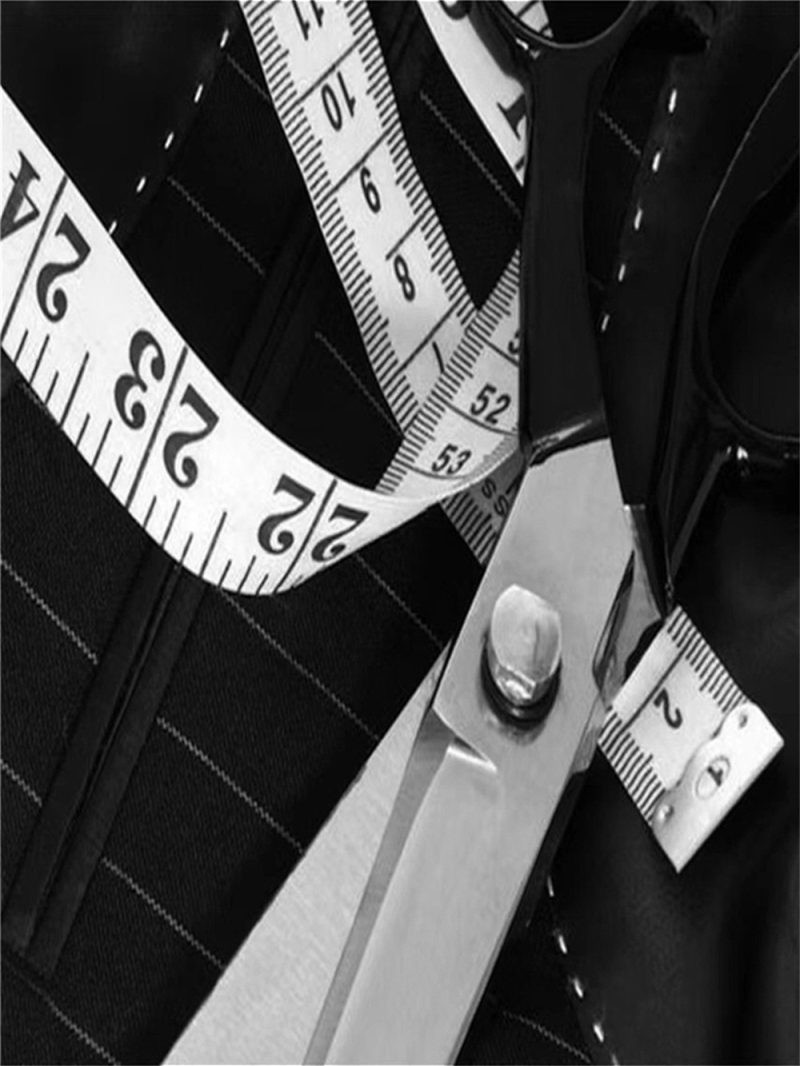3 Piece (Jacket +Vest +Pants) Gray Wool Tweed Winter Men Suit's For Wedding Herringbone Male Formal Groom Tuxedo Fashion - Image 4